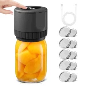 Electric Mason Jar Vacuum Sealer – Hot Sale 50% Off - Hooraki Shop